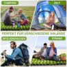 Yuzonc Camping Isomatte Selbstaufblasend, Verdicktes Doppel Camping Matratze, Ultraleicht Luftmatratze Camping für 2 Personen