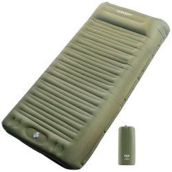 Origem Isomatte Camping Selbstaufblasend, 14cm Ultraleichte Schlafmatte Aufblasbar Kleines Packmaß, Selbstaufblasbare Luftmat
