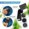 NORDMUT Isomatte Selbstaufblasend 10cm - Isomatte Camping mit kleinem Packmaß - Selbstaufblasbare Luftmatratze für kinderleic