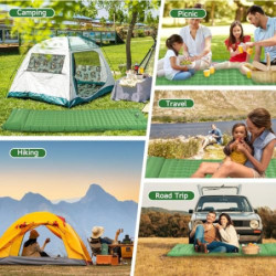 HiiPeak Isomatte Selbstaufblasend Ultraleicht für Outdoor Camping, luftmatratze selbstaufblasend kleines packmaß, aufblasbare