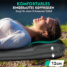 HIKENTURE Isomatte Selbstaufblasend, 8CM Dicke Camping Matratze aus Schaumstoff, Selbstaufblasbare Luftmatratze, Bequeme Schl