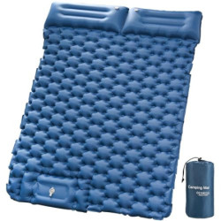 Cieex Isomatte Selbstaufblasend, Camping Isomatte für 2 Personen, Doppel Isomatte Ultraleicht, Wasserdicht Schlafmatte Campin