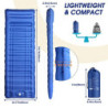 Arlierss Isomatte Camping Selbstaufblasbare, Ultraleichte Luftmatratze mit Eingebauter Pumpe, Verdickte Schlafmatte Outdoor m