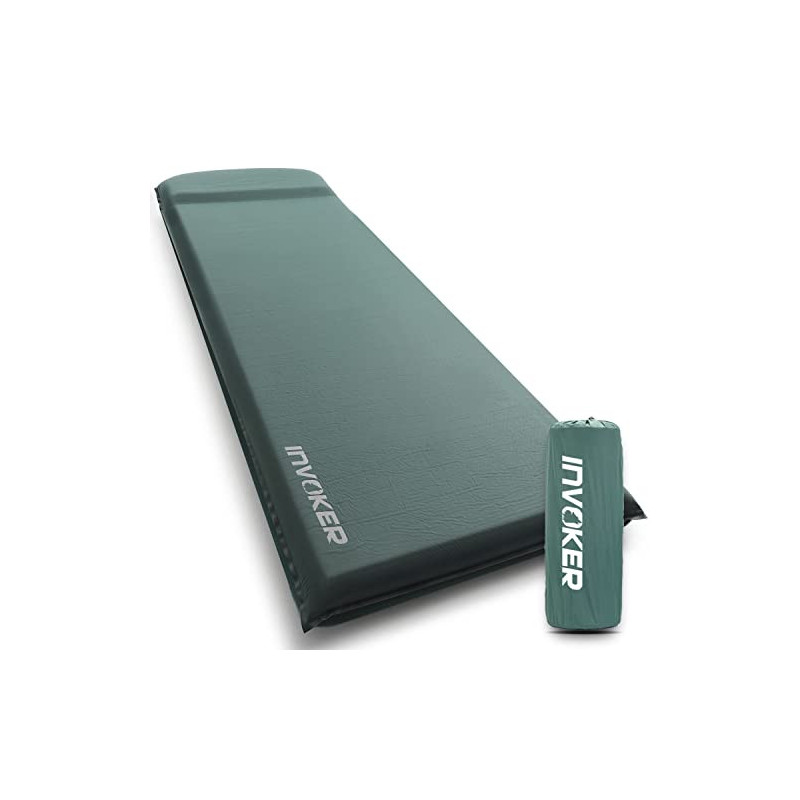 TATUNER Selbstaufblasende Campingmatratze aus Memory-Schaum – Matratze mit integriertem Kissen, 7,6 cm, extra dick, aufblasba TATUNER Selbstaufblasende Campingmatratze aus Memory-Schaum – Matratze mit integriertem Kissen, 7,6 cm, extra dick, aufblasba