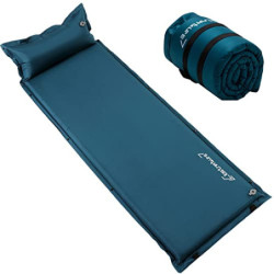 Clostnature Camping Selbstaufblasende Isomatte – 3,8/5/7,6 cm Dick Outdoor Selbstaufblasbare Schlafmatte mit Kleines Packmaß,