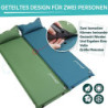 Clostnature Camping Selbstaufblasende Isomatte – 3,8/5/7,6 cm Dick Outdoor Selbstaufblasbare Schlafmatte mit Kleines Packmaß,