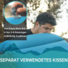 Clostnature Camping Selbstaufblasende Isomatte – 3,8/5/7,6 cm Dick Outdoor Selbstaufblasbare Schlafmatte mit Kleines Packmaß,
