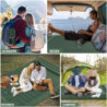 HAUSPROFI Isomatte 2 Personen, 194x137cm Verbesserte Isomatte Selbstaufblasend, Isomatte Outdoor, Isomatte Camping, Isomatte 