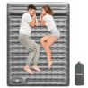 KASIMO isomatte selbstaufblasend 2 Personen 140x200cm luftmatratze Camping 12cm Verdicktes doppelt iso campingmatte für Zelt 