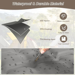 KASIMO isomatte selbstaufblasend 2 Personen 140x200cm luftmatratze Camping 12cm Verdicktes doppelt iso campingmatte für Zelt 