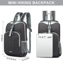 G4Free 10L kleinen Rucksack Wandern Rucksack Mini Daypacks Mehrzweck-Reisen Wandern Radfahren Wandern für Männer Frauen