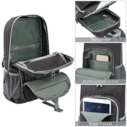 G4Free 10L kleinen Rucksack Wandern Rucksack Mini Daypacks Mehrzweck-Reisen Wandern Radfahren Wandern für Männer Frauen