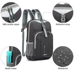 G4Free 10L kleinen Rucksack Wandern Rucksack Mini Daypacks Mehrzweck-Reisen Wandern Radfahren Wandern für Männer Frauen