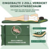 Underwood Aggregator Camping Selbstaufblasende Isomatte 2 Personen - Outdoor Doppel Selbstaufblasbare Luftmatratze mit Kleine