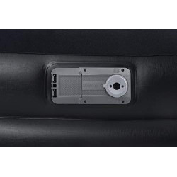 Bestway Tritech™ Luftbett, Aeroluxe, Schwarz, 203 x 152 x 46 cm, Double, mit integrierter Elektropumpe