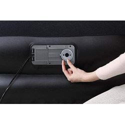 Bestway Tritech™ Luftbett, Aeroluxe, Schwarz, 203 x 152 x 46 cm, Double, mit integrierter Elektropumpe