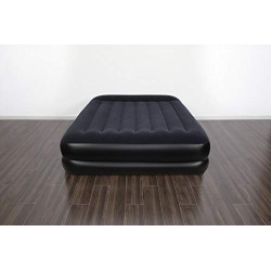 Bestway Tritech™ Luftbett, Aeroluxe, Schwarz, 203 x 152 x 46 cm, Double, mit integrierter Elektropumpe