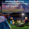 Satisure Camping Isomatte Selbstaufblasend Outdoor mit Fußpresse Pumpe 2 Personen, Ultraleicht Luftmatratze Outdoor, Camping 