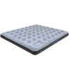 High Peak Unisex King Comfort Plus Luftbett, mit integrierte Fußpumpe und Anti-Rutsch Funktion, atmungsaktiv, robust, Obersei