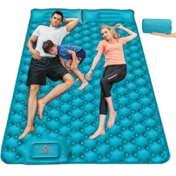 Armyte Isomatte Camping 2 Personen, Doppel Camping Isomatte, Aufblasbare Isomatte mit Fußpumpe, ultraleichte Campingmatratze 