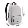KALIDI Rucksack,Damen & Herren Backpack mit Laptopfach,Unisex Daypack Schulrucksack,Wasserdichter Tagesrucksack für Freizeit 