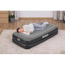 Bestway 67401-5 Einzelmatratze 191x97x46 cm mit integrierter Pumpe