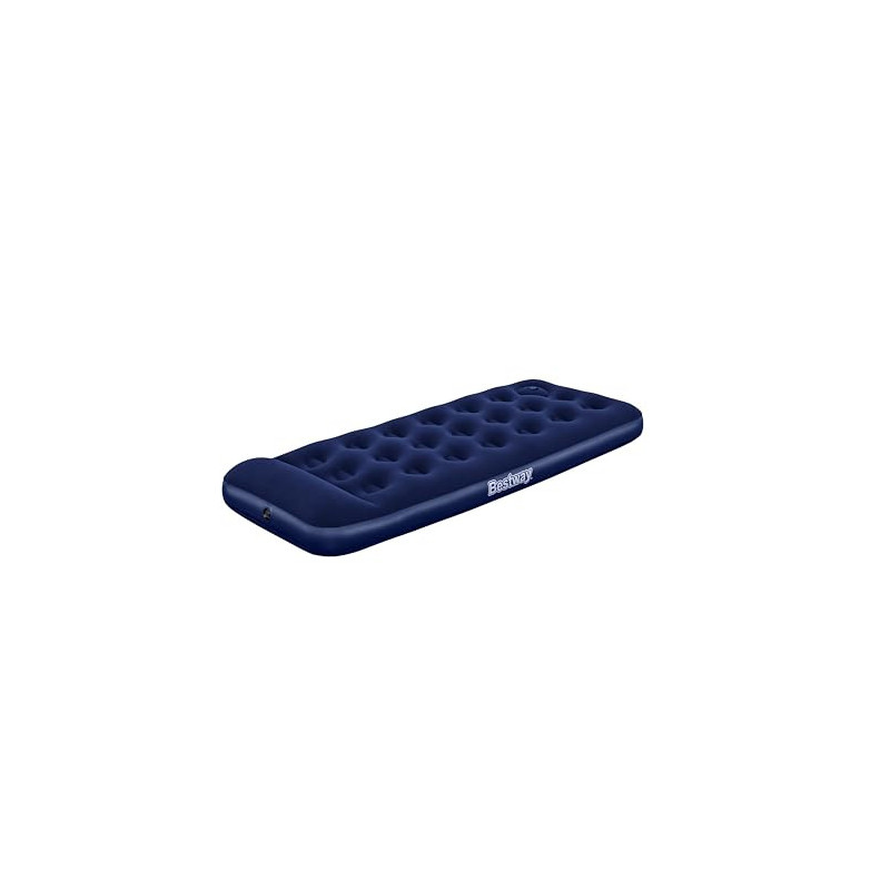 Bestway Luftbett Blue Horizon Step mit interner Fußpumpe Single XL/Lo 185 x 76 x 28 cm, Blau Bestway Luftbett Blue Horizon Step mit interner Fußpumpe Single XL/Lo 185 x 76 x 28 cm, Blau