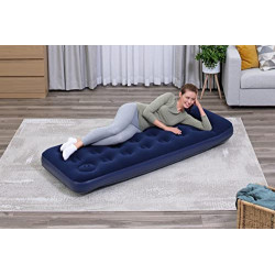 Bestway Luftbett Blue Horizon Step mit interner Fußpumpe Single XL/Lo 185 x 76 x 28 cm, Blau