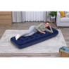 Bestway Luftbett Blue Horizon Step mit interner Fußpumpe Single XL/Lo 185 x 76 x 28 cm, Blau