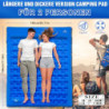 IEEILULU Isomatte 2 Personen, 196x140cm Isomatte Camping, 12cm Verdickte Selbstaufblasende Schlafmatten, Aufblasbare Camping 