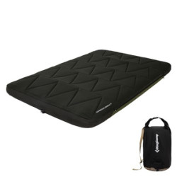 KingCamp Camping Isomatte Aufblasbare Schlafmatte 2 Personen Camping Matratze 17cm Dick Luftmatratze Camping mit Abdeckung fü