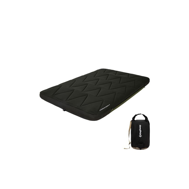 KingCamp Camping Isomatte Aufblasbare Schlafmatte 2 Personen Camping Matratze 17cm Dick Luftmatratze Camping mit Abdeckung fü KingCamp Camping Isomatte Aufblasbare Schlafmatte 2 Personen Camping Matratze 17cm Dick Luftmatratze Camping mit Abdeckung fü