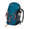 Trollkids Kinder Rucksack Fjell, Arktikblau/Dunkles navy/Glühendes Orange, 15L