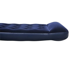 Bestway Pavillo Luftbett, Blue Horizon Step, Blau, 185 x 76 x 28 cm, Single, mit interner Fußpumpe