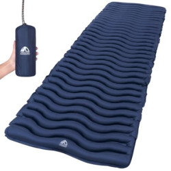 Unigear Camping Isomatte Kleines Packmaß, Aufblasbare Luftmatratze Camping, Schlafmatte für Outdoor, Ultraleicht Feuchtigkeit
