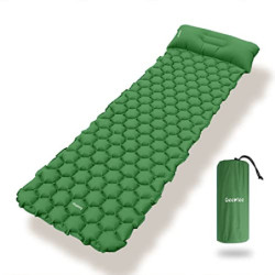 Deeplee Isomatte Camping Kleines Packmaß, Ultraleichte Isomatte Schlafmatte Outdoor,Feuchtigkeitsfes Matratze Aufblasbare Cam