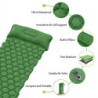 Deeplee Isomatte Camping Kleines Packmaß, Ultraleichte Isomatte Schlafmatte Outdoor,Feuchtigkeitsfes Matratze Aufblasbare Cam