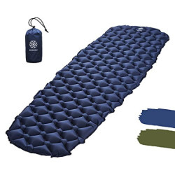 Bahidora® Isomatte . Isomatte Ultraleicht. Camping ,Schlafmatte kleines Packmaß - Ideal Camping Zelt, Trekking Schlafsack und