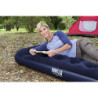 Pavillo Bestway 74" x 39" x 11"/1.88m x 99cm x 28cm Airbed Twin Built-in Foot Pump, Blau