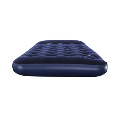 Pavillo Bestway 74" x 39" x 11"/1.88m x 99cm x 28cm Airbed Twin Built-in Foot Pump, Blau