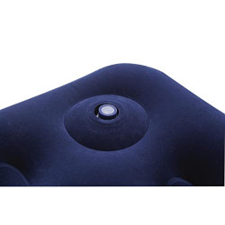Pavillo Bestway 74" x 39" x 11"/1.88m x 99cm x 28cm Airbed Twin Built-in Foot Pump, Blau