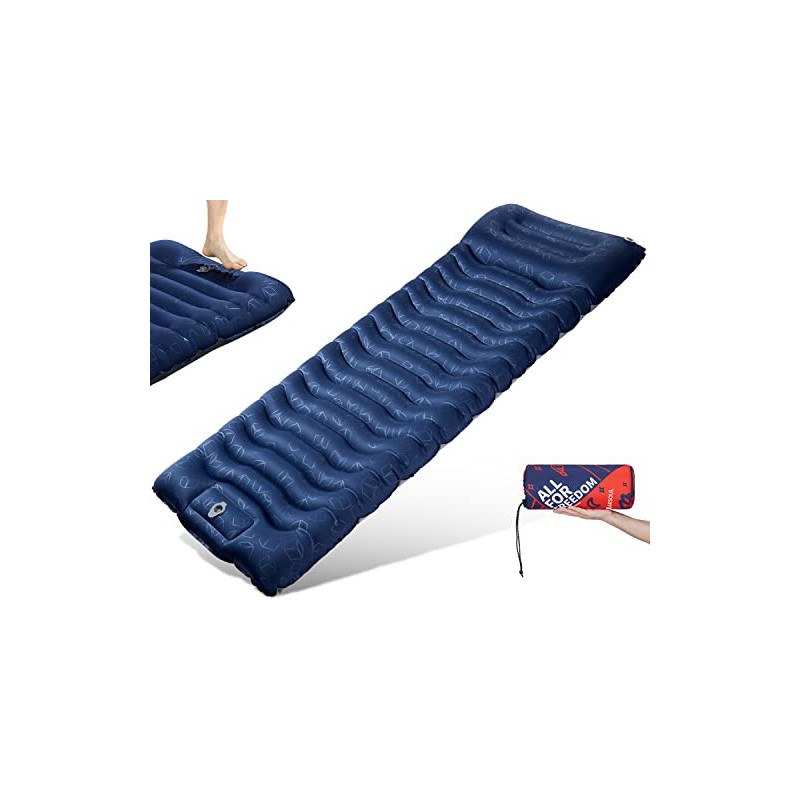AKSOUL Isomatte Selbstaufblasend Luftmatratze Camping: Ultraleicht Outdoor 12CM Dick Verdickte Groß Zelt Aufblasbare Matratze AKSOUL Isomatte Selbstaufblasend Luftmatratze Camping: Ultraleicht Outdoor 12CM Dick Verdickte Groß Zelt Aufblasbare Matratze