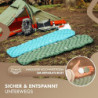 NATURBUMMLER ® Camping Isomatte Outdoor 195x56cm [sehr kompakt & leicht] inkl. Co2-Neutralität – in Sekunden aufgepumpt – Iso