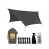 Wise Owl Outfitters Camping Tarp – wasserdichte Regenfliegenplane für Hängematte und Unterschlupf – Campingzubehör mit Zelthe