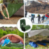E EASTSTORM 210×150cm Verdickter Notfalldecke Schlafsack Survival Biwaksack Rettungsdecken Plane Wasserdicht Thermodecke Tarp