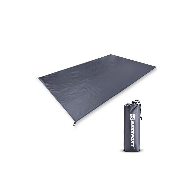 Bessport Tent Tarp 210D, Waterproof Camping Tent Tarp for Oxford Cloth, Outdoor Tent Mat with Carry Bag 2 Person Tent Hiking Bessport Tent Tarp 210D, Waterproof Camping Tent Tarp for Oxford Cloth, Outdoor Tent Mat with Carry Bag 2 Person Tent Hiking