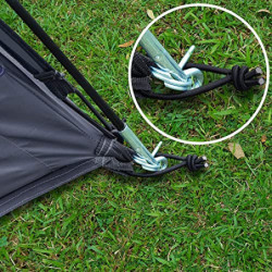 Bessport Tent Tarp 210D, Waterproof Camping Tent Tarp for Oxford Cloth, Outdoor Tent Mat with Carry Bag 2 Person Tent Hiking 