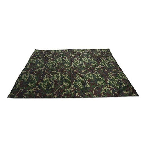 Nikou Camping Tarp - Camouflage wasserdichte Camping Shelter Tent Tarp bewegliche leichte Regenschutz-Matte for Outdoor-Pickn