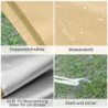 SAN LIKE Tarp 3x3m Wasserdicht, Zeltplane Ultraleicht mit ösen + 6 Heringe + 6 Seilen, Zeltplane für Hängematte, Sonnenschutz