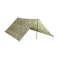 GRAND CANYON Zuni 3, 3 x 3m Multifunktion Tarp/Sonnensegel inkl. Stangen, Zeltplane, Wasserdicht, UV50+ Schutz, Biwak, Campin